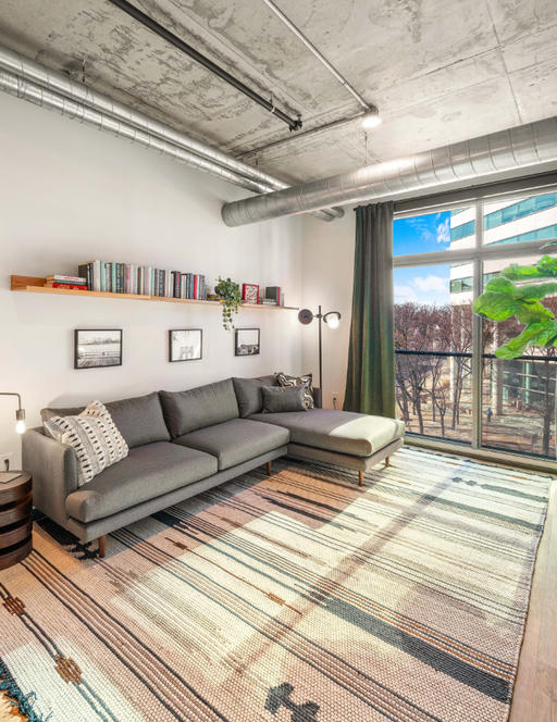 The Smyth living room