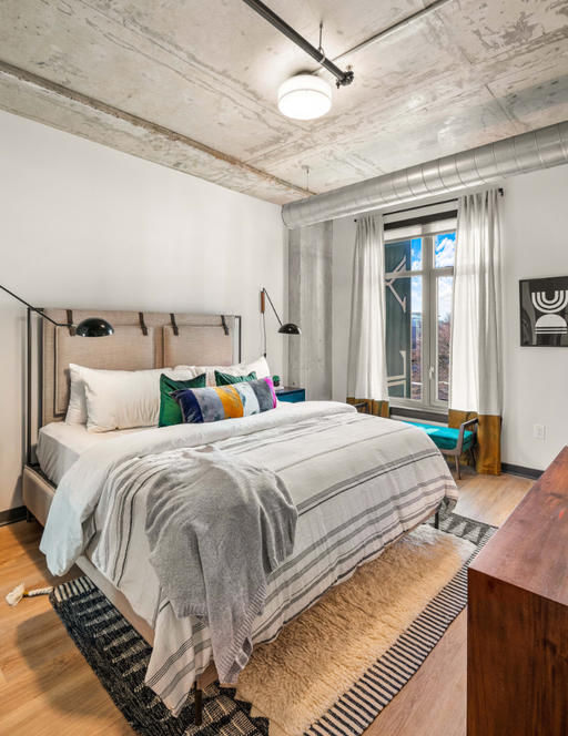 The Smyth model bedroom